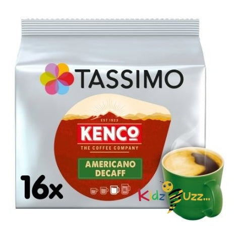 Tassimo Kenco Americano Decaff Pods X16 104G