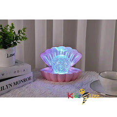 Sea Shell LED Colour Changing Mood Lamp - Pink Pearl