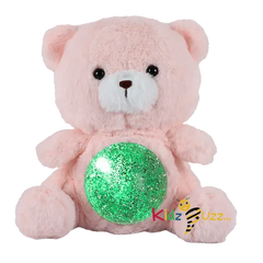 Rosie The Teddy With Light Soft Toy Magic Belly Bear