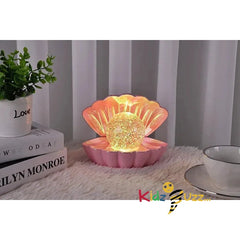 Sea Shell LED Colour Changing Mood Lamp - Pink Pearl