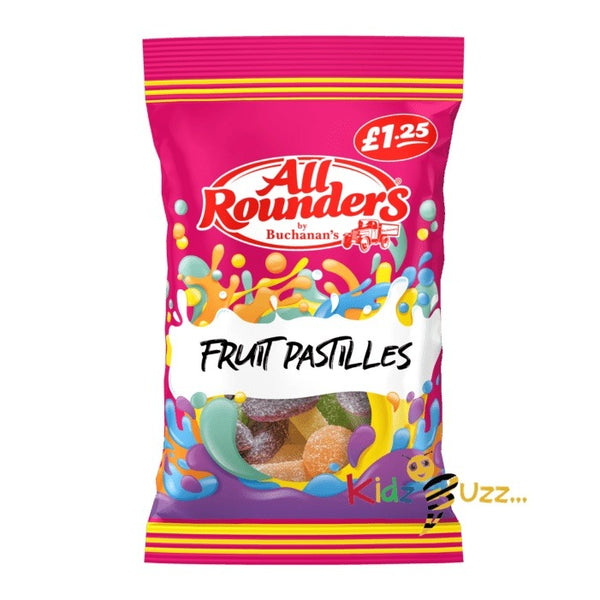 All Rounders Fruit Pastilles 12X 110g Tasty Treaty - kidzbuzzz