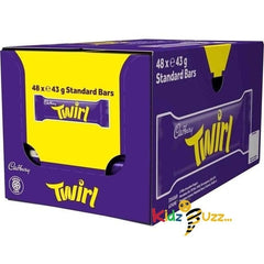 Cadbury Twirl Original Milk Chocolate 43g Box of 48pcs Exp-16/ 11/2024