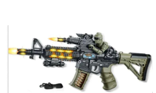 Flame Storm Gun Brave Action