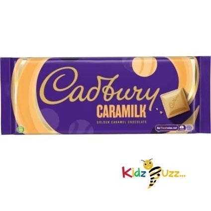 Cadbury Caramilk Golden Caramel Chocolate Bar 360g Each Pack Of 4