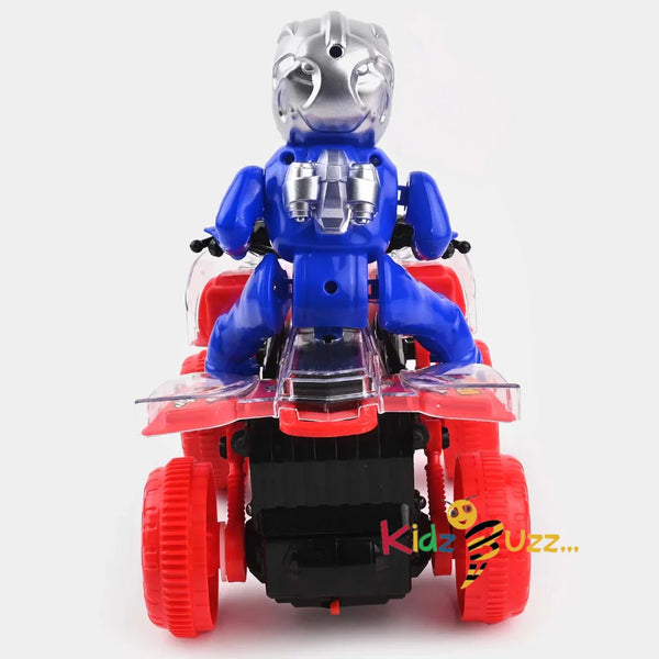 Beach Motorcycle With Lights & Music For Kids