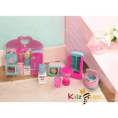 Mini Pink Kitchen Set For Kids - Kids Best Gift