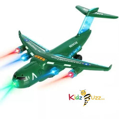 Electric Airplane Toy With Lights And Music