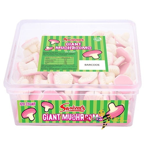 Swizzels Giant Mushrooms Sweet Tub 120pcs