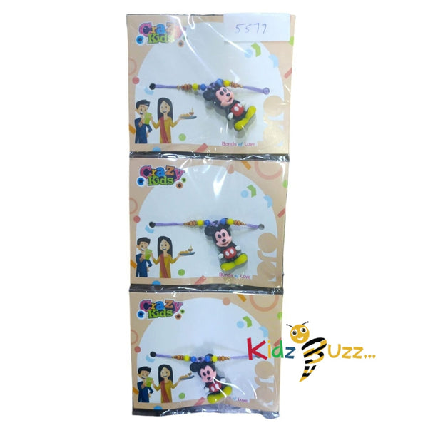 Kids Rakhi 5577- Mickey Mouse Special Kids Rakhi For Raksha Bandhan