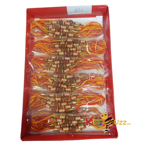 Shree Rakhi 6134 - Rakhi For Rakhsha Bandhan Pack of 12