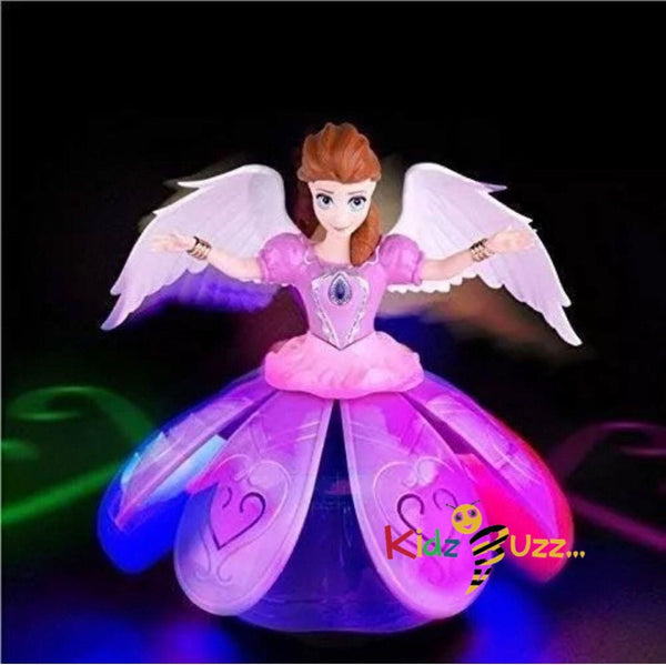 Snow Dancing Princess Doll Toy Spinning, Singing & Flashing- Perfect For Gifts