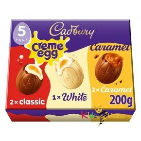 2 X Cadbury Creme Egg Mixed 5 X 40G New Easter Egg