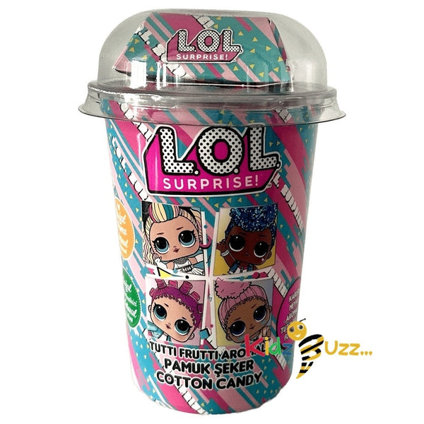6 X LOL Surprise Tutti Frutti Cotton Candy Floss Sugar With Natural Flavour