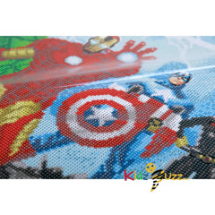 Avengers Crystal Art Kit 40x50cm Canvas Kit