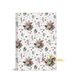 Floral A4 Hardback Notebook .