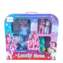 Lovely Horse Little Pony Toy Set