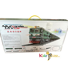 Combustion Loco Train Toy Set For Kids With Light & Sound Effects