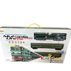 Combustion Loco Train Toy Set For Kids With Light & Sound Effects