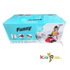 Funny Smile Car- Kids Ride On Push Car