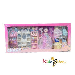 Cnagy Doll Set For Kids - Pretend Play Fashion Doll Set - kidzbuzzz