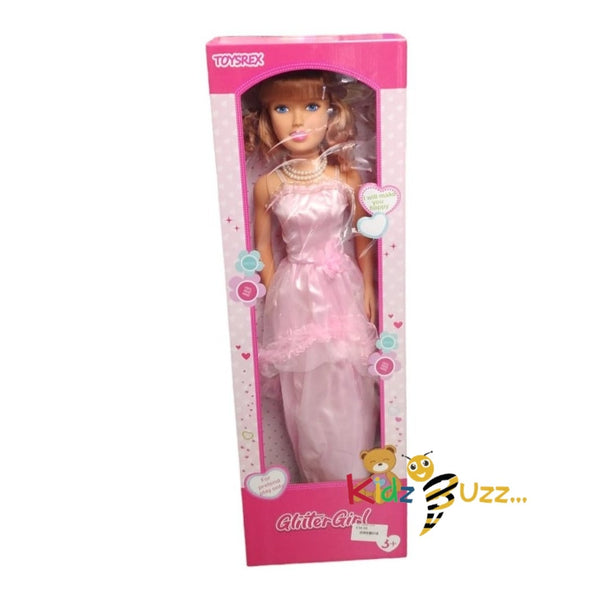 30" Glitter Princess Doll For Kids