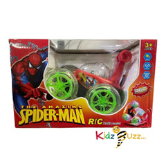 R/C Spiderman Stunt Car- High Quality Stunt Car For kids