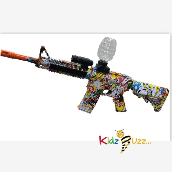 Multicolor Gel Ball Blaster - Outdoor Toy For Kids