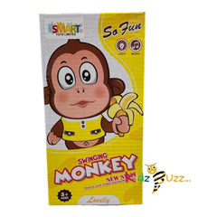 Swinging Monkey With Light & Sound Toy For Kids