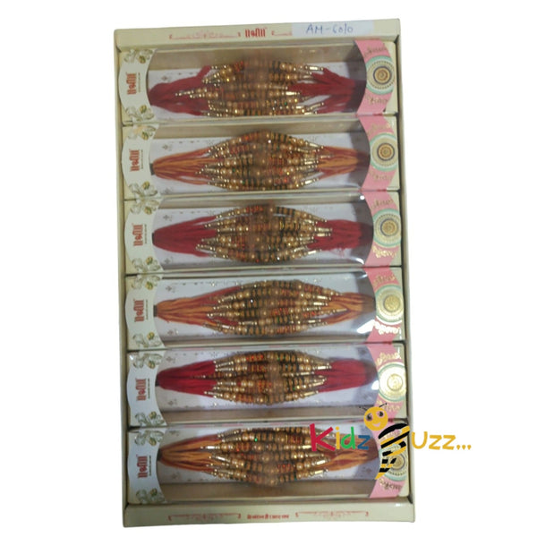 Shree Rakhi AM6010- New Rakhi Thread For Raksha Bandhan Pack of 12