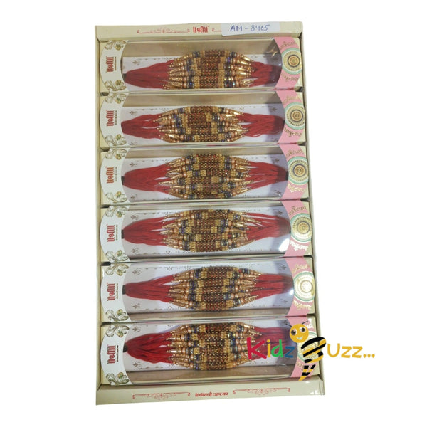 Shree Rakhi AM8405- New Rakhi Thread Pack of 12