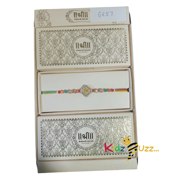 Shree Rakhi 6657- New & Beautiful Rakhi For Hindu Festival