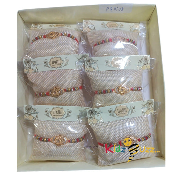 Shree Rakhi PQ0108-Beautiful Designer Raksha Bandhan Rakhi Gift