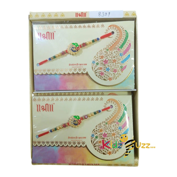 Shri Rakhi 8309-Beautiful Designer Raksha Bandhan Rakhi Gift