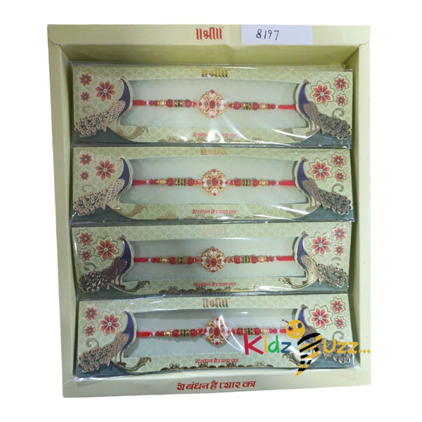 Shri Rakhi 8197 -Rakhi Thread Rakhee for Brother Raksha Bandhan