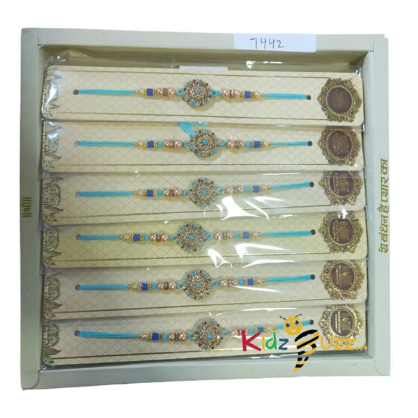 Shri Rakhi 7442Y- Rakhi for Bro Raksha Bandhan Rakhi