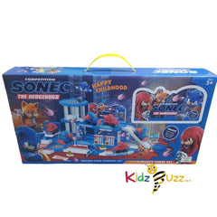 Sonic Racing Car Parking Toy For Kids