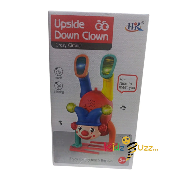 Electric Walking Toys, Baby Clown Walking On Hand Toys With Lights