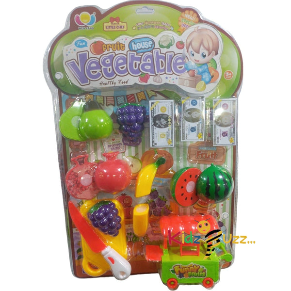 Fruit Vegetable House For Kids- Pretend Play Toy