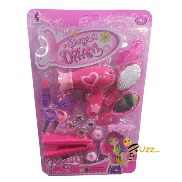 Fashion Girl Beauty Set Make up Toy Pretend To Play Girls