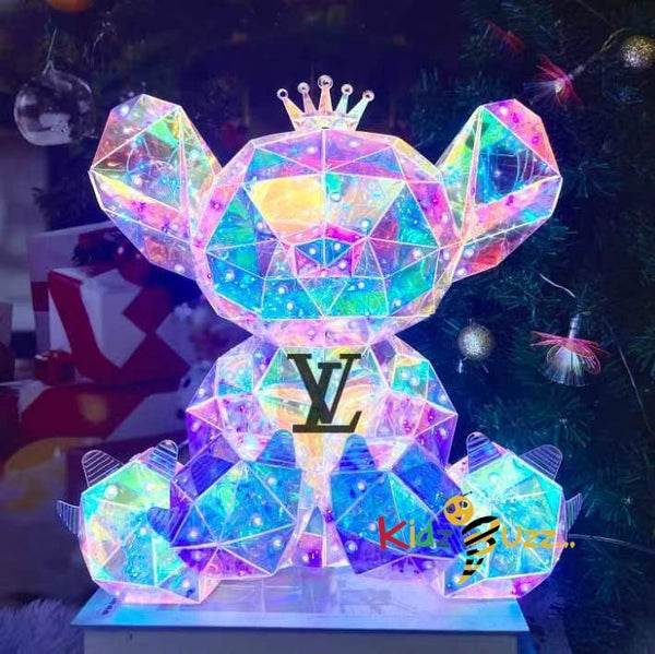 Stitch Lamp Usb Night Light Up Diamond Kids Shelf Ornament 5d 3d 30cm