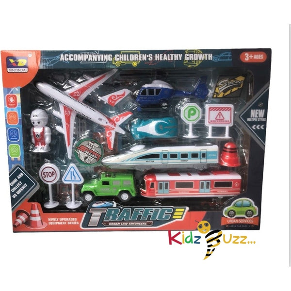 Traffic Urban Law Enforces Toys For Kids- Educational Toys