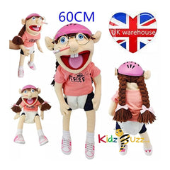 60Cm Jeffy Friend Feebee Girl Hand Puppet Plush Toy