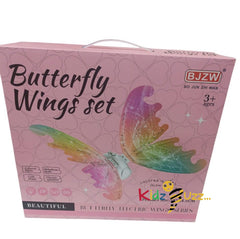 Light Up Butterfly Wings With Music For Kids- Costume Accessory For Halloween, Birthday Parties