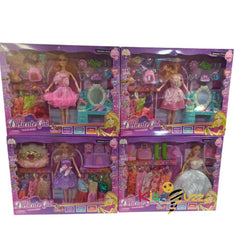 Delicate Girl Doll Play Set- Beautiful Girl Doll Set