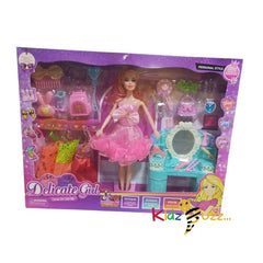 Delicate Girl Doll Play Set- Beautiful Girl Doll Set