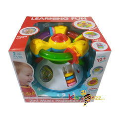 Interactive Toy For Babies With Dynamic Activities With Sounds & Lights, Multi-Colored