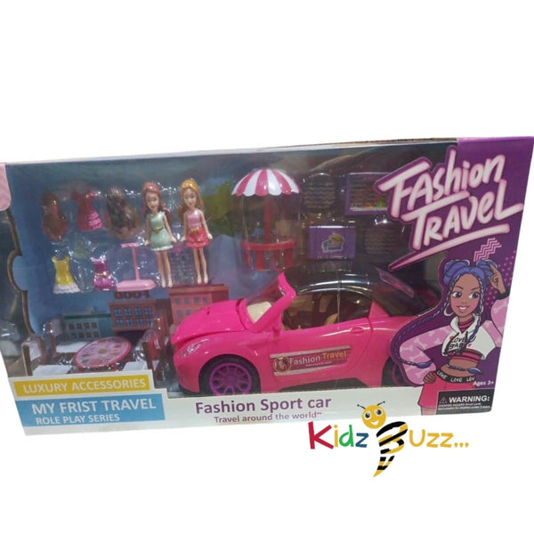 Fashion Travel Sport Car - Pretend Play Set