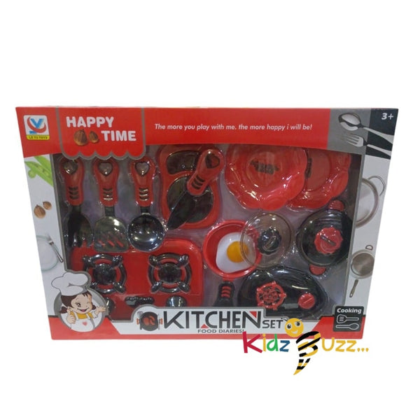 Cooking Kitchen Set For Kids- Pretend Play Set I Hours Of Fun