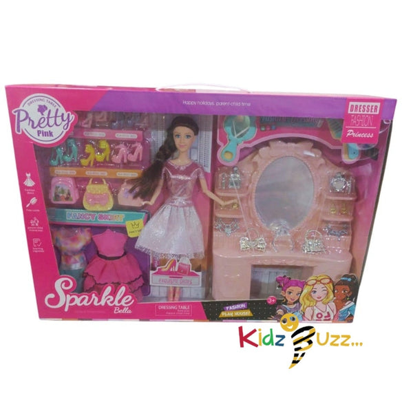 Bella Sparkle Princess With Beautiful Dressing Playset