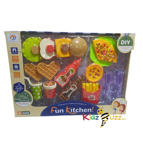 Fun Kitchen Pizza Set For Kids